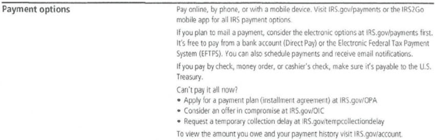 CP22E Payment Options