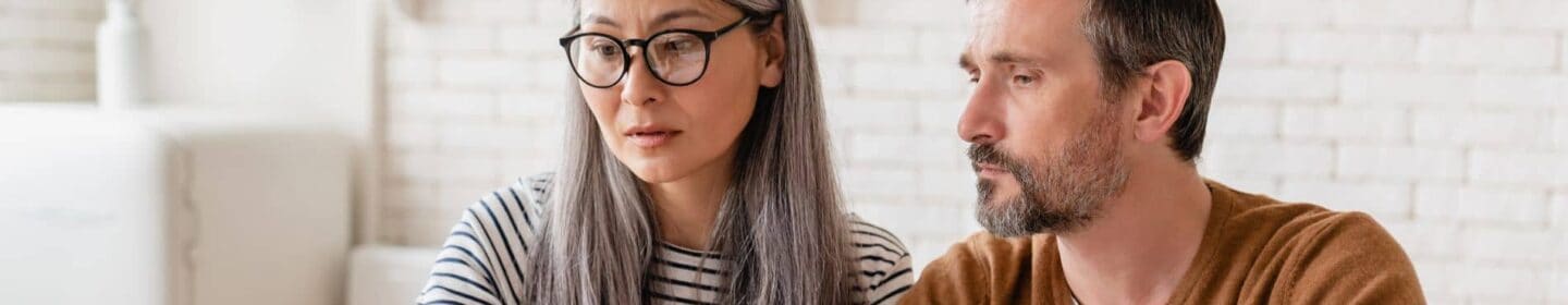 Couple Concerned Reviewing Their IRS Notice CP503