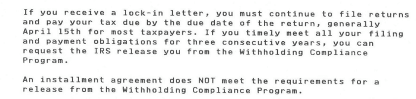 IRS Letter 484C Federal Tax Payments 1b
