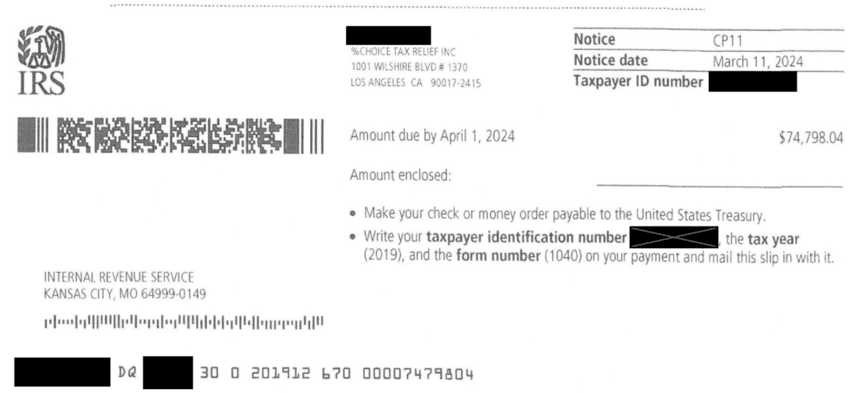 IRS-Notice-CP11-Payment-Coupon
