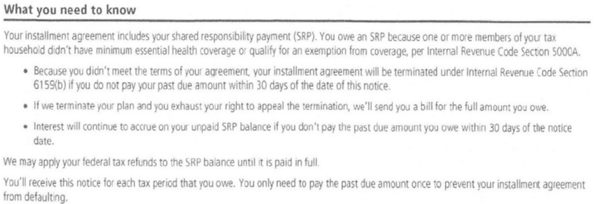 IRS Notice CP523H What The IRS Needs You To Know 1