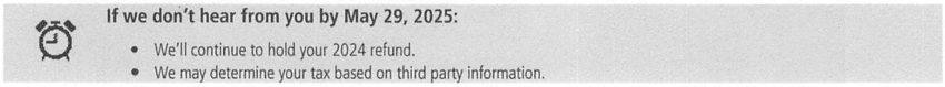 IRS Notice CP63 If The IRS Doesnt Hear From You