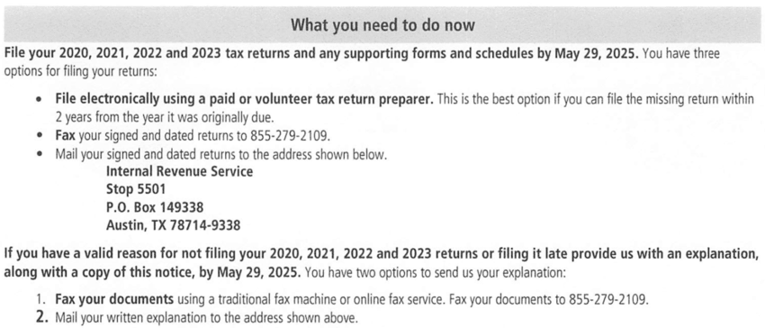 IRS Notice CP63 What The IRS Needs You To Do Now