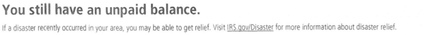 IRS Notice LT14 Notice Of Unpaid Balance