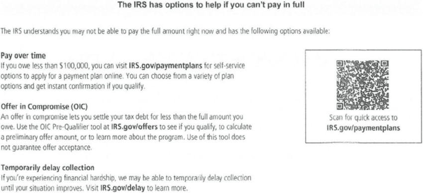 LT38 IRS Online Account Information