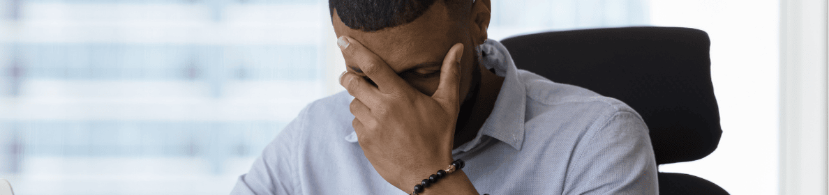 Man Stressed Over His Business CP161 Notice