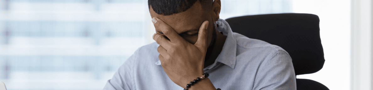 Man Stressed Over His Business CP161 Notice
