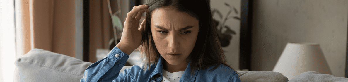 Woman Figuring Out What To Do With CP71H Notice